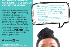 Get your free photo portrait and feature in International Women’s Day